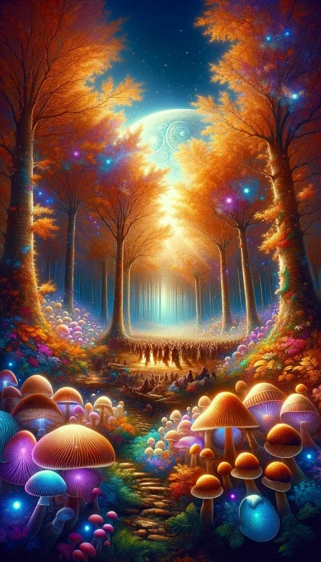 L'Émerveillement de la Forêt: Une Odyssée Magique