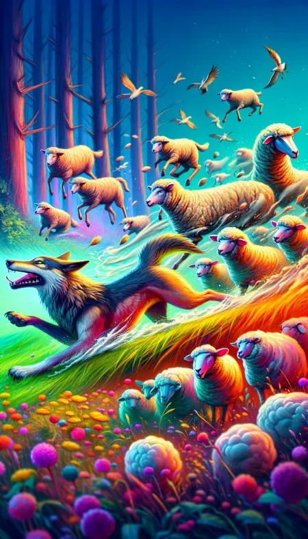 Le loup qui voulait être un mouton