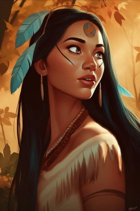 Les Aventures de Pocahontas et John Smith