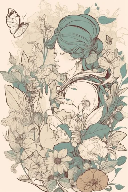 La Fable du Printemps et la Nymphe des fleurs