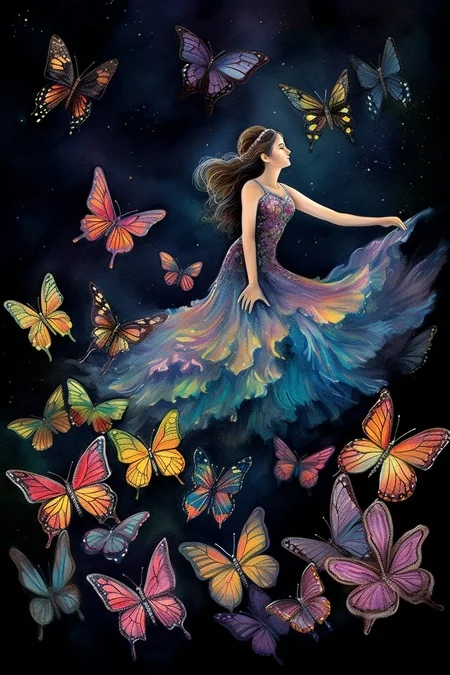 La danse des papillons