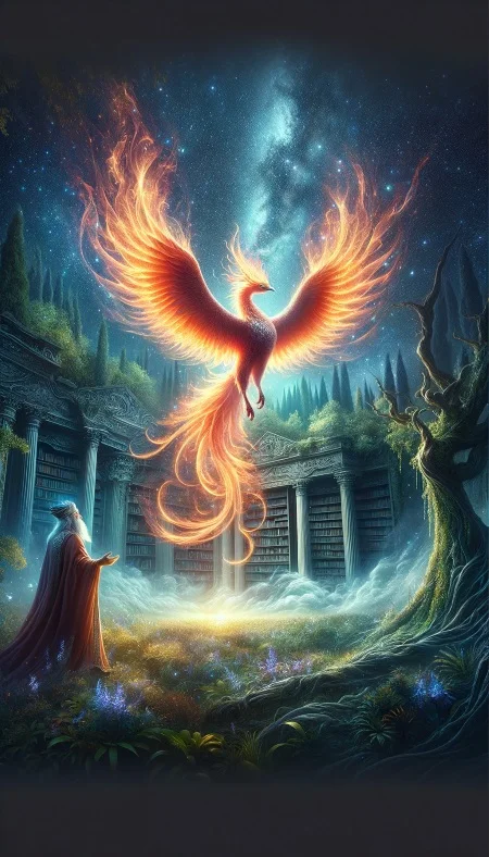 La Légende du Phénix et le Roi Salomon