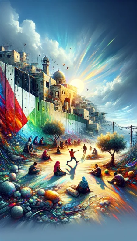 Liberté de la Palestine: Échos d'Espoir et de Paix