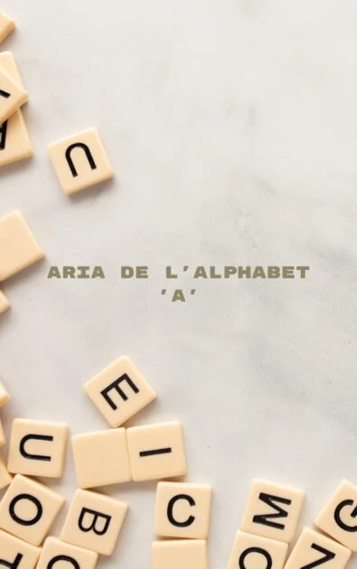 Aria de l'Alphabet 'A'