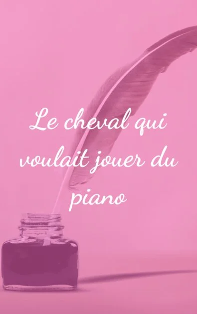 Le cheval qui voulait jouer du piano