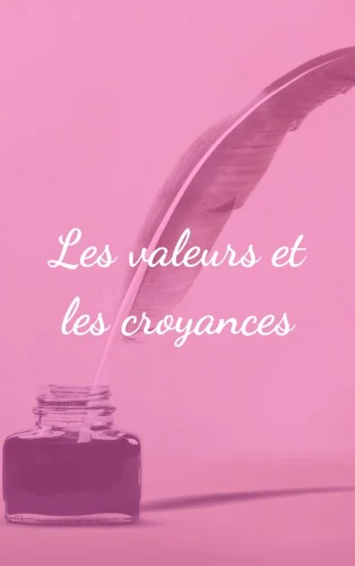Les valeurs et les croyances