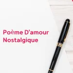 Poème D'amour Nostalgique