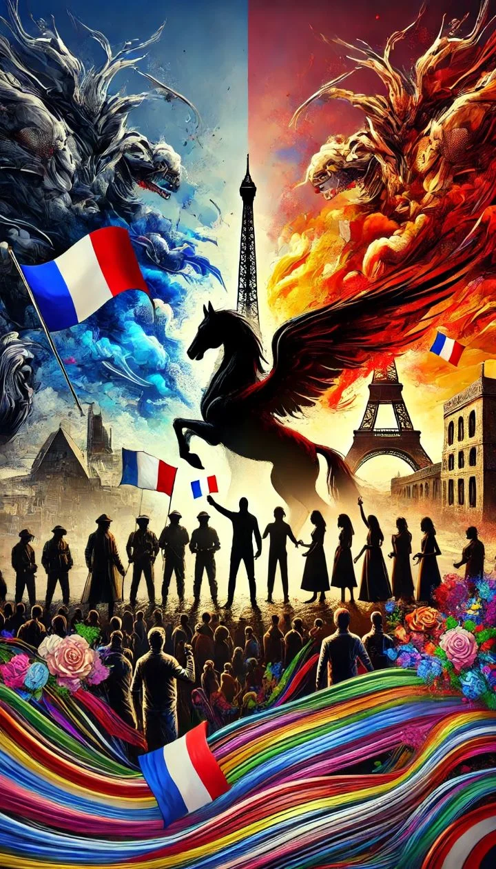 Face à l'Obscurité : La Lutte de la France pour la Fraternité