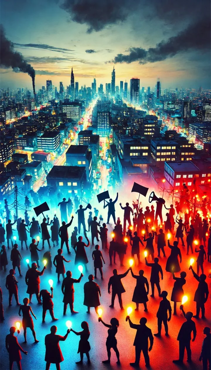Voix Sombres, Espoir Lumineux: Défier l'Extrême Droite moderne dans nos Villes