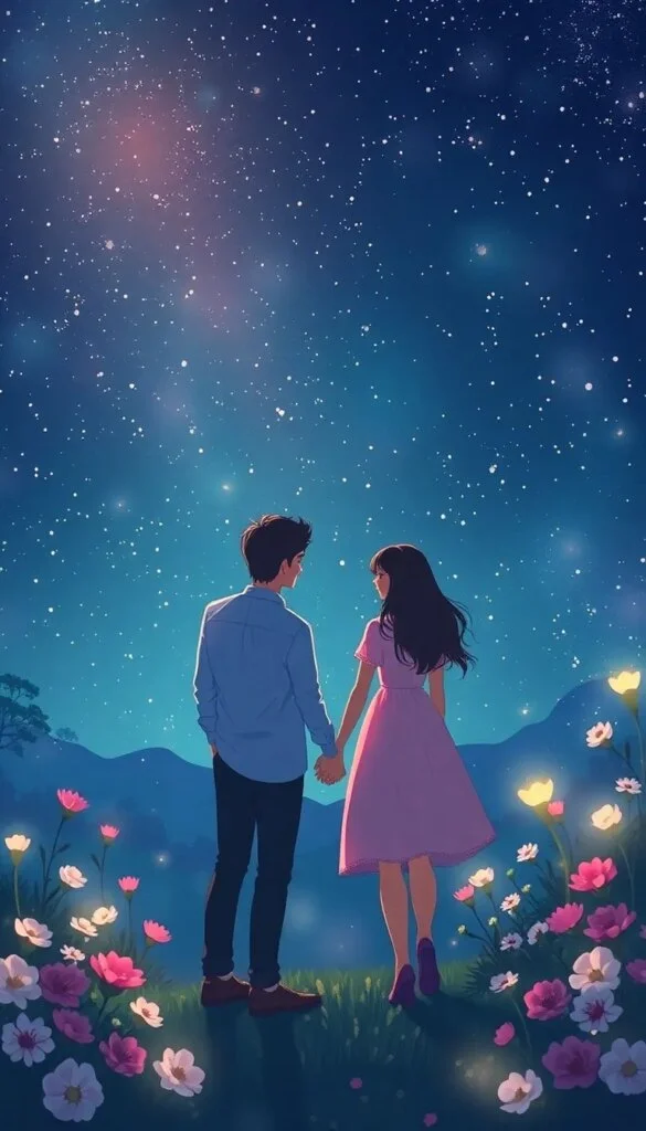 Poème d&rsquo;Amour : Une Demande en Mariage Étoilée et Poétique