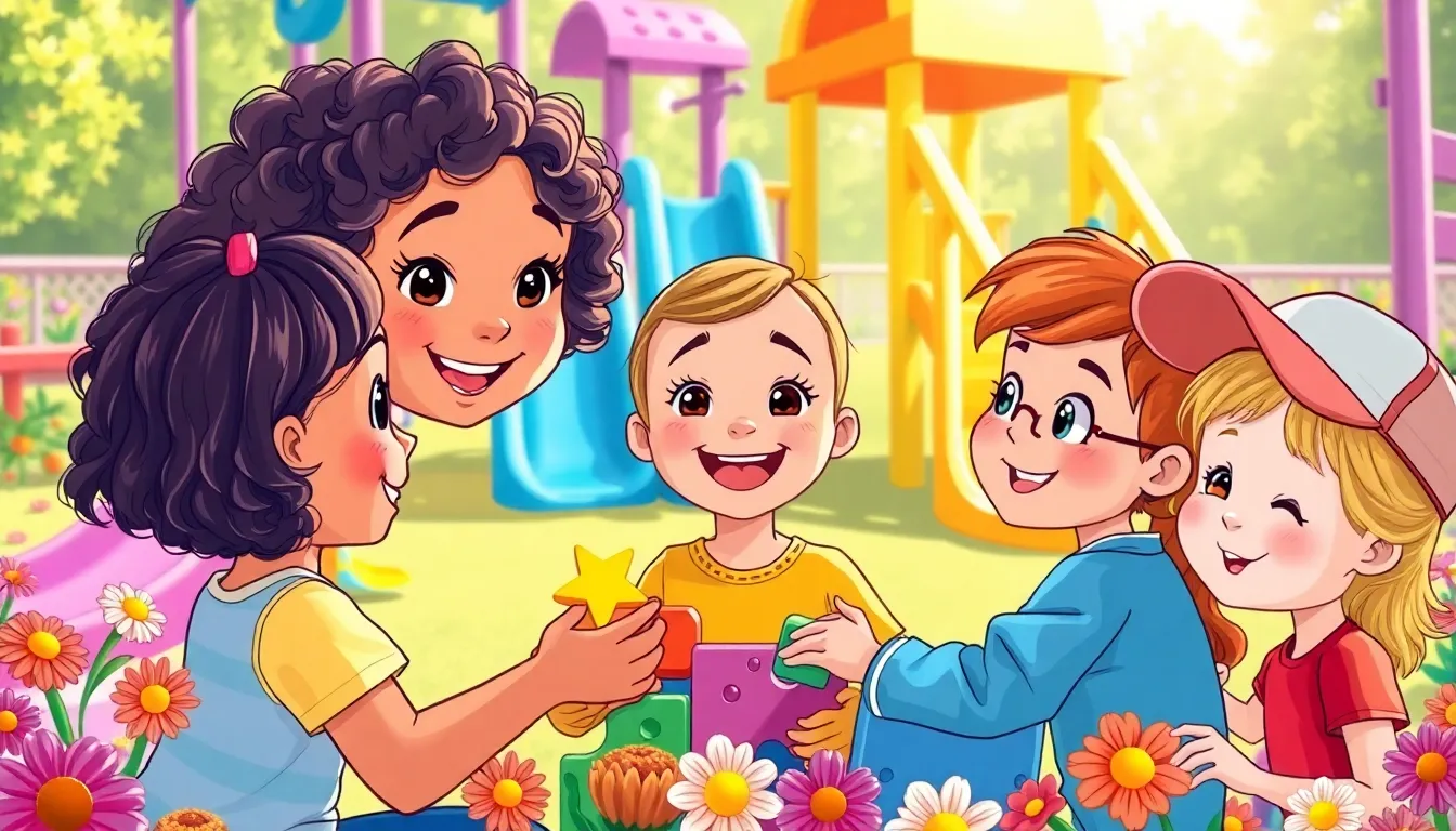 Apprendre à Partager avec Émilie 10 Illustration de La Leçon du Cœur