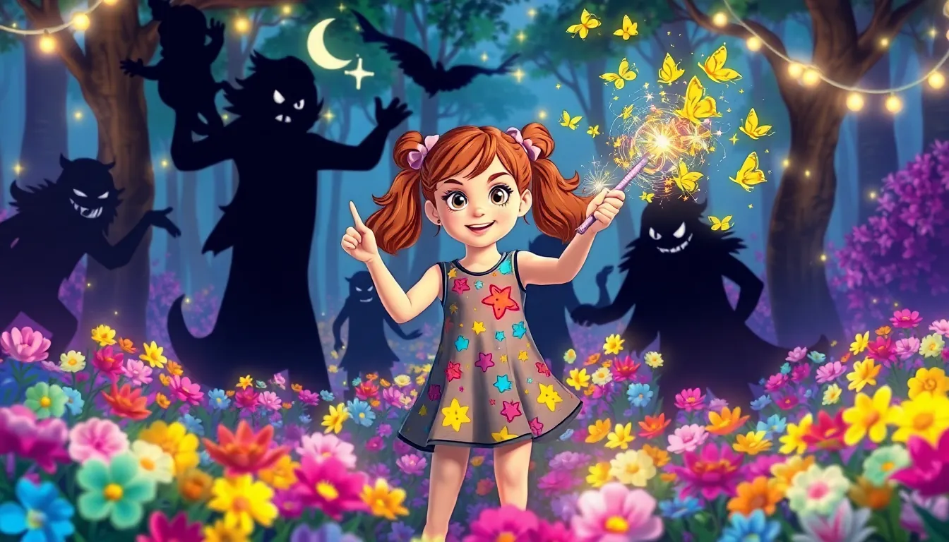 Zoé et la Clé Magique : Une Aventure Enchantée 7 Illustration de La Bataille des Rêves