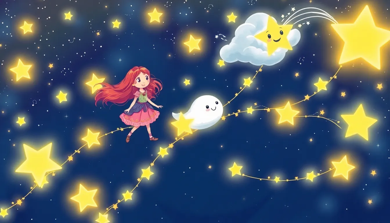 Les Mystères du Royaume des Rêves 5 Illustration de Le Pont des Étoiles