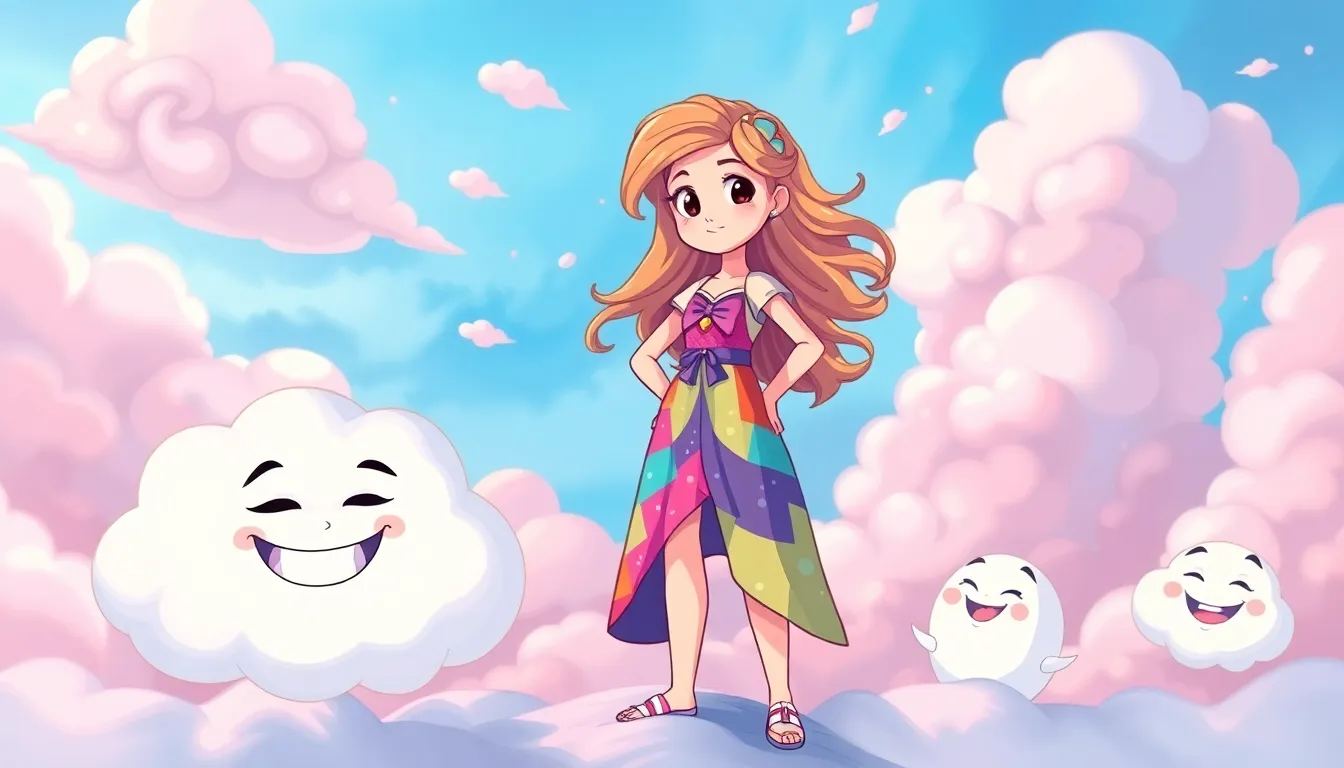 Les Mystères du Royaume des Rêves 6 Illustration de L'épreuve des Nuages