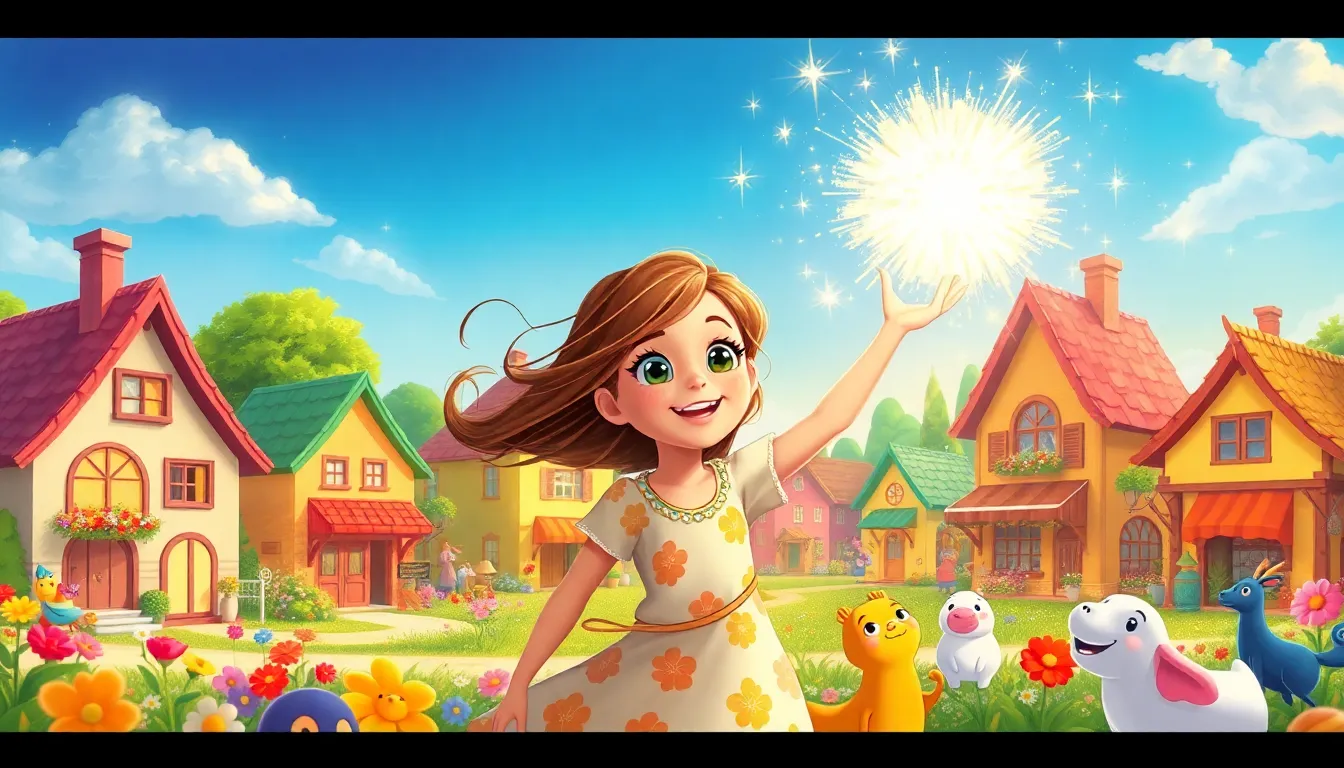 Les Mystères du Royaume des Rêves 10 Illustration du Retour au Village