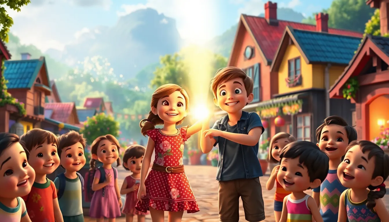 Zoé et le Jardin des Lumières 9 Illustration du Retour à la Maison