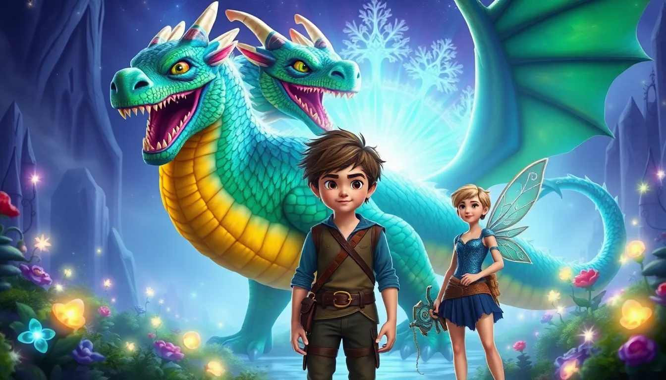 Romain et la Clé des Mondes 7 Illustration du Défi du Dragon