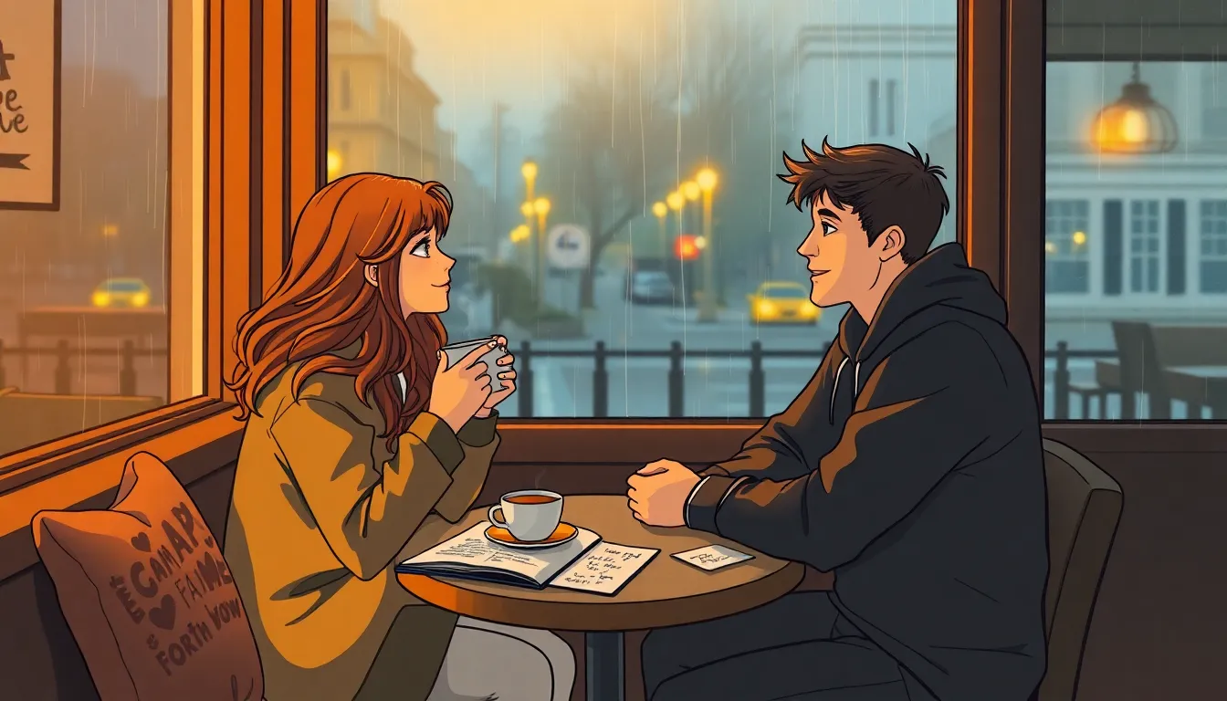 Amour à Distance : Étoiles et Promesses 4 Ponts Invisibles entre Emma et Julien