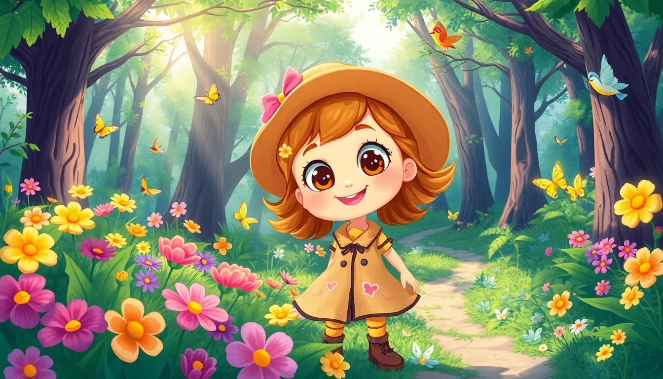 Bella et le Secret de la Source Lumineuse 1 Illustration de Bella et le Mystère de la Forêt