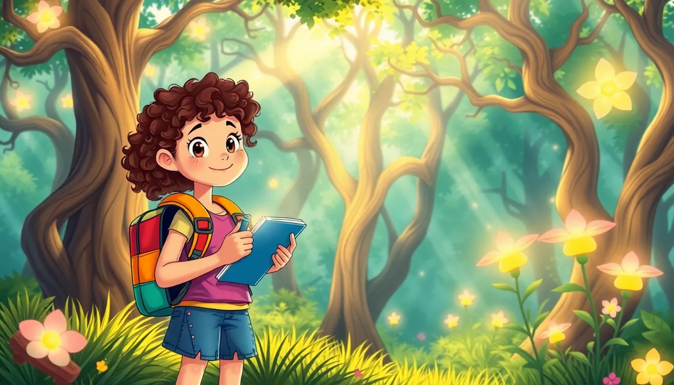 Bella et le Secret de la Source Lumineuse 3 Illustration de Le Voyage Commence