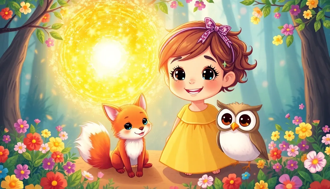 Bella et le Secret de la Source Lumineuse 8 Illustration de Le Secret Révélé