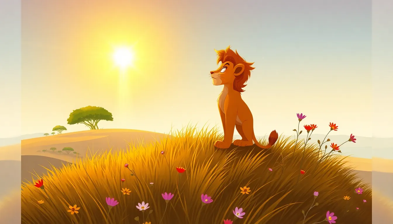 Leo le Lion et les Cristaux Brillants 2 Illustration du Mystère des Cristaux Brillants