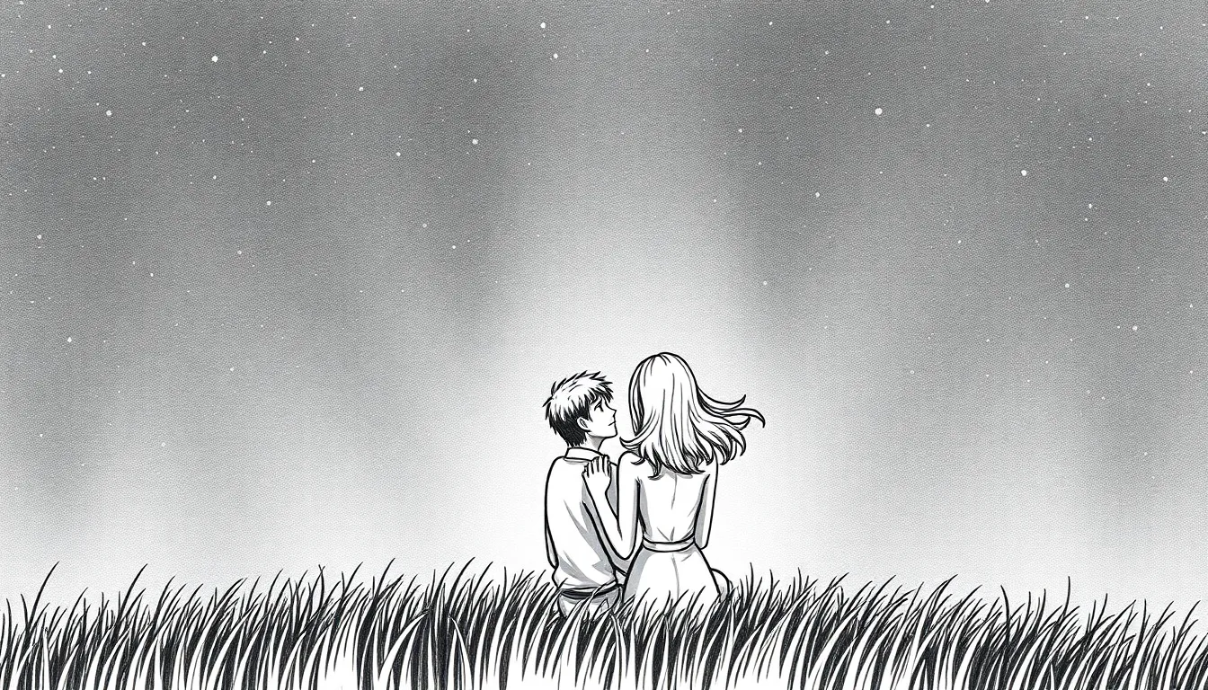 Célébration d'Amour Éternel : Un Voyage Poétique 7 Ciel étoilé