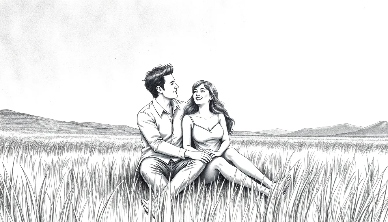 Échos d'Amour et de Temps : Une Histoire Poétique 8 Illustration de Un Voyage Éternel