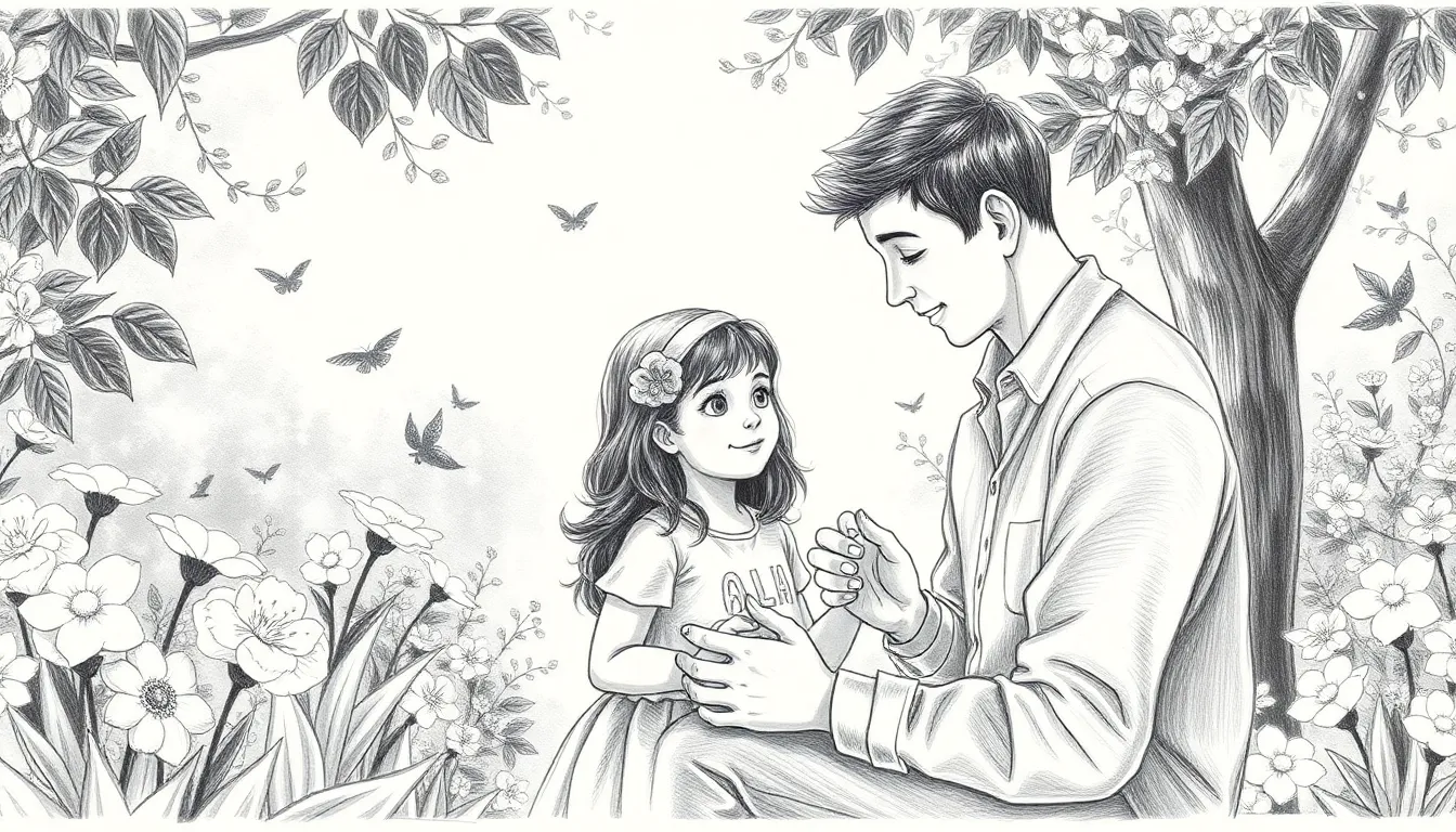 L'écho des rires : une odyssée d'amour parental 2 Illustration des promesses tissées