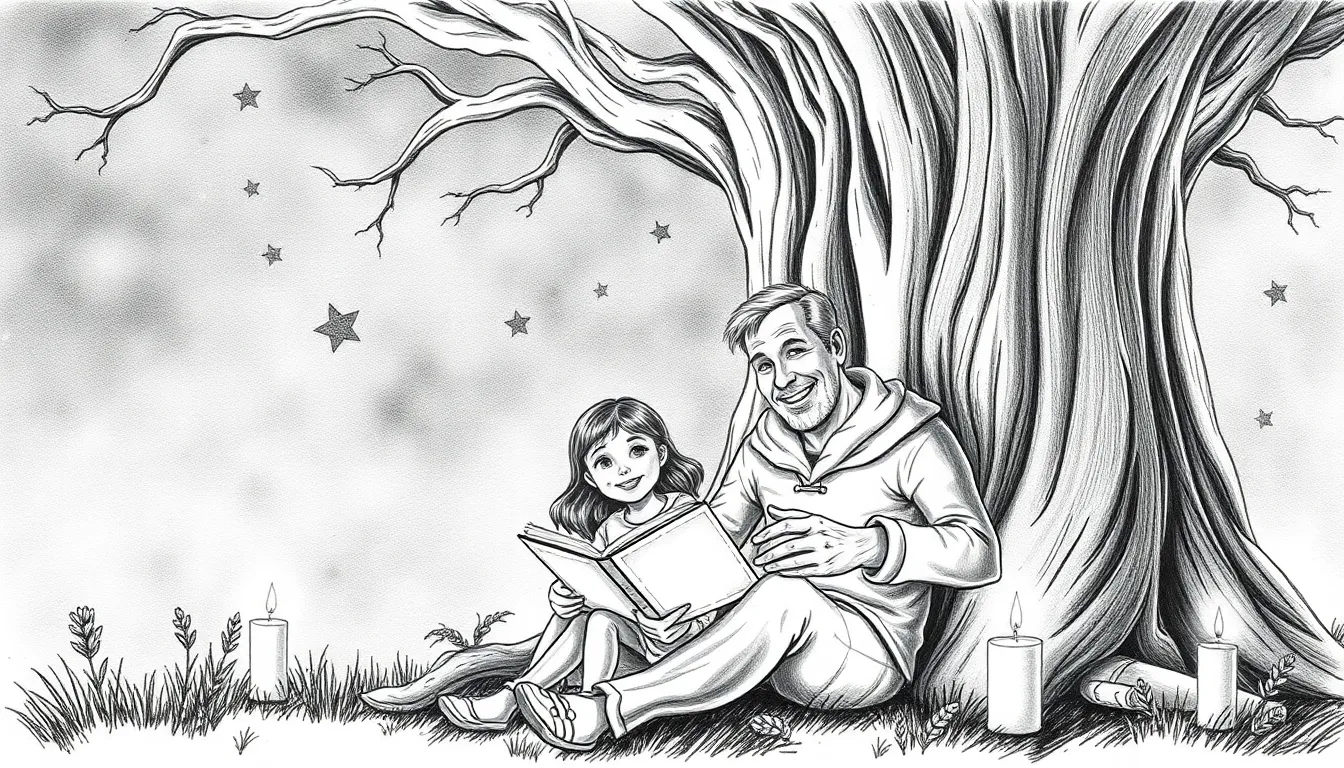 L'écho des rires : une odyssée d'amour parental 4 Illustration des contes de la nuit