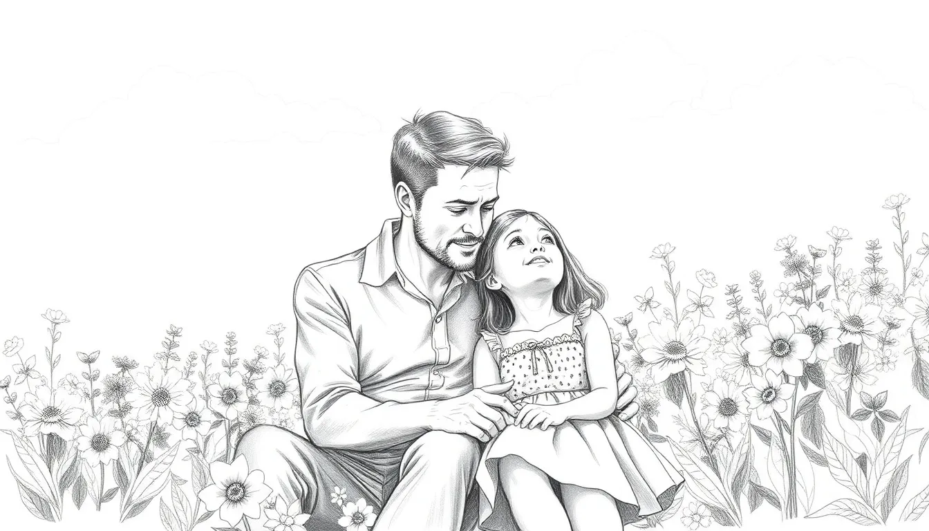 L'écho des rires : une odyssée d'amour parental 8 Illustration d'un avenir fleuri