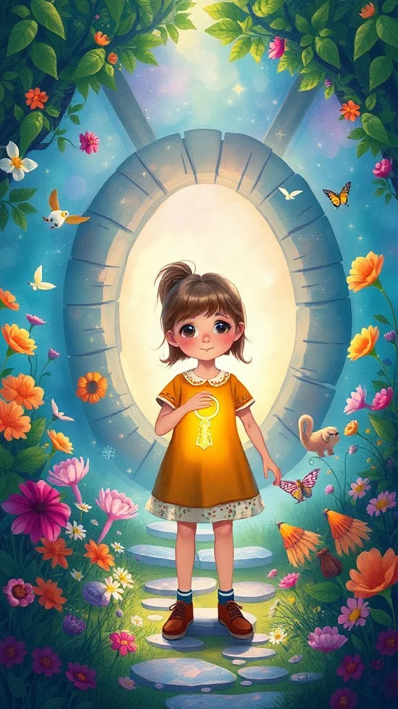 Zoé et la Clé Magique : Une Aventure Enchantée
