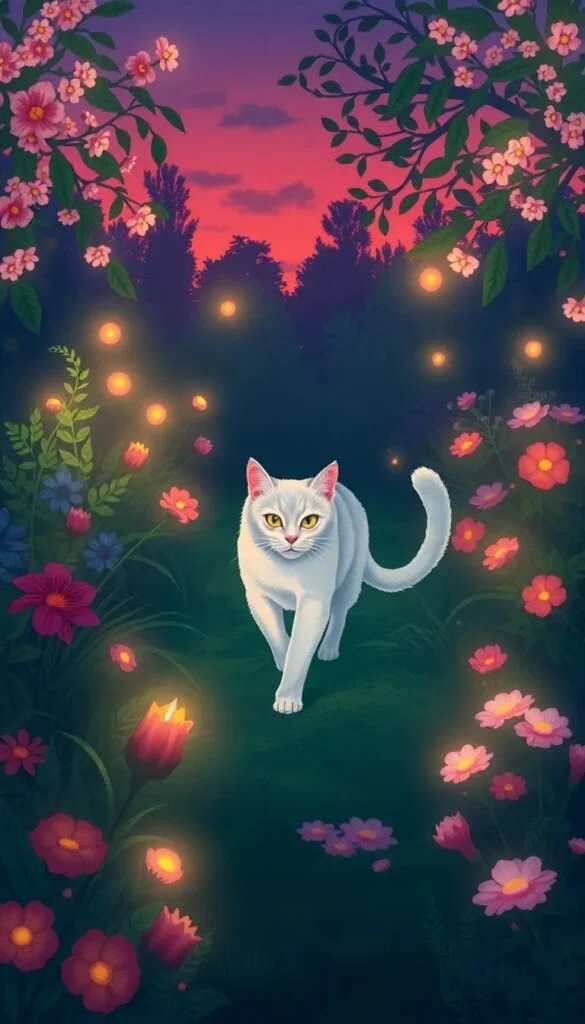 Élégance féline : Poème sur les chats et la nature sauvage