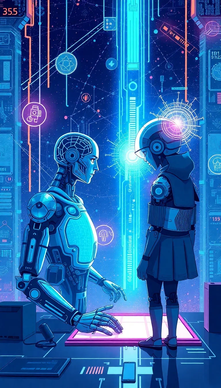 Éveil et Algorithmes : Une Odyssée de l'IA et de l'Art