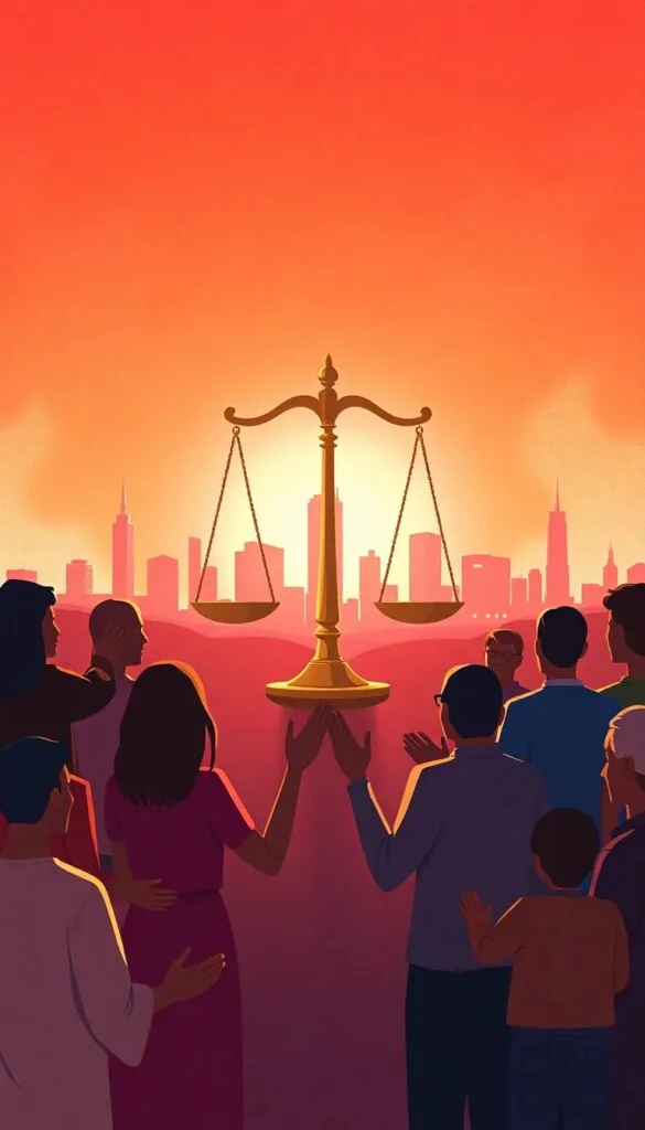 Justice et Équité : Un Poème Éloquent sur la Justice Sociale