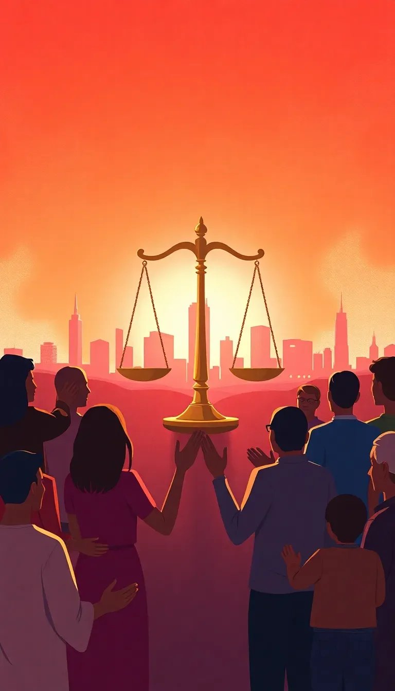 Justice et Équité : Un Poème Éloquent sur la Justice Sociale