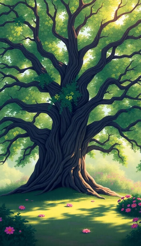 La sagesse du chêne : poème sur la nature inspirante