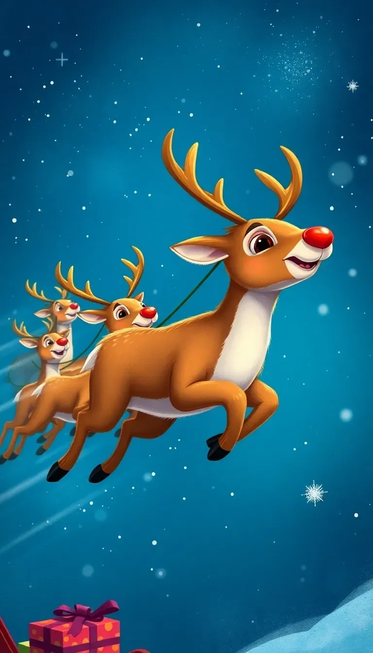 Le Noël de Sami le Renne Courageux