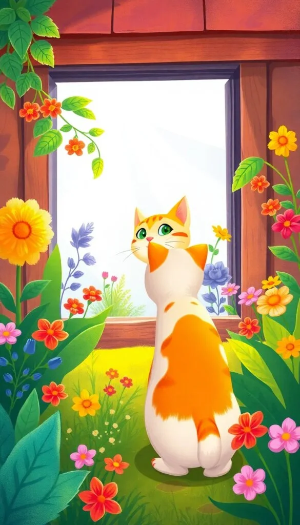 Le Petit Chat Curieux