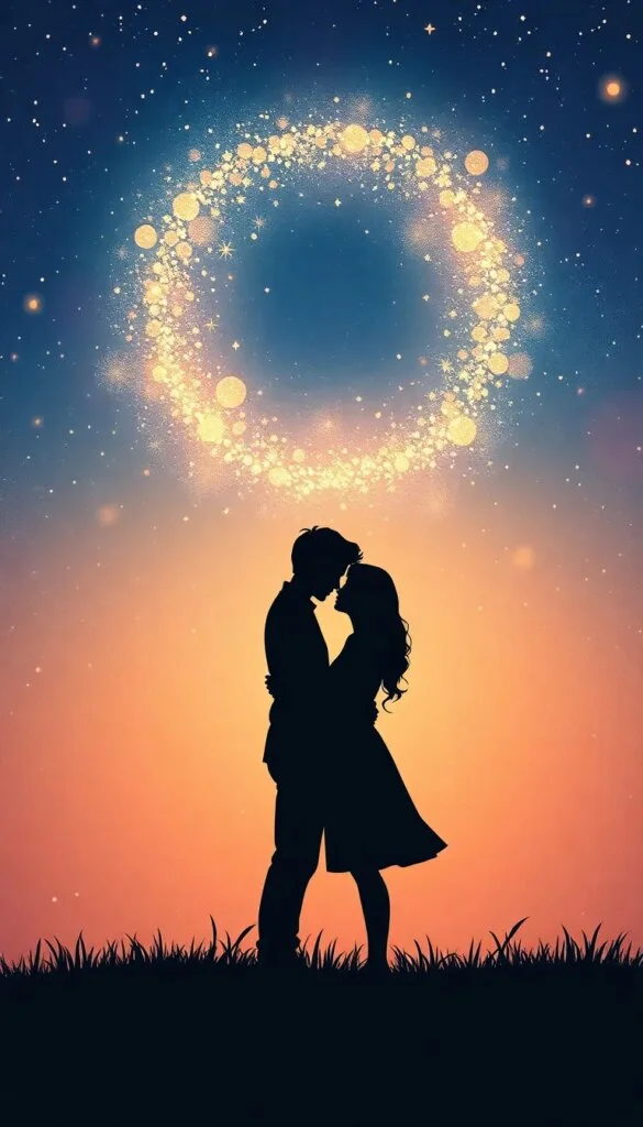 Poème d&rsquo;amour court : Étreintes silencieuses des étoiles