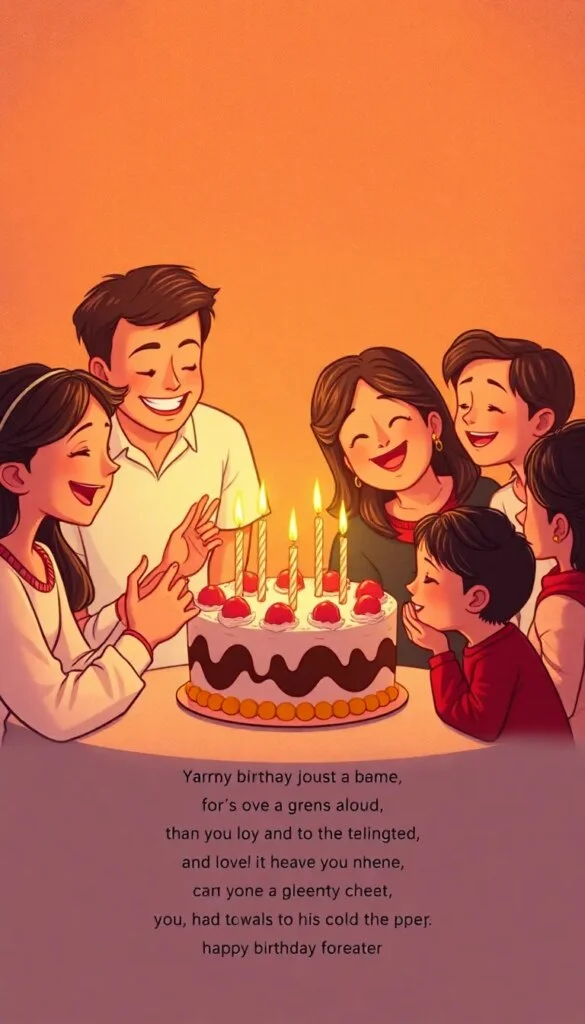 Poème d&rsquo;anniversaire pour papa : Un hommage plein d&rsquo;amour