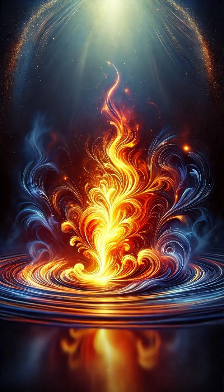 Poème sur la passion : Éclats de Feu Intérieur