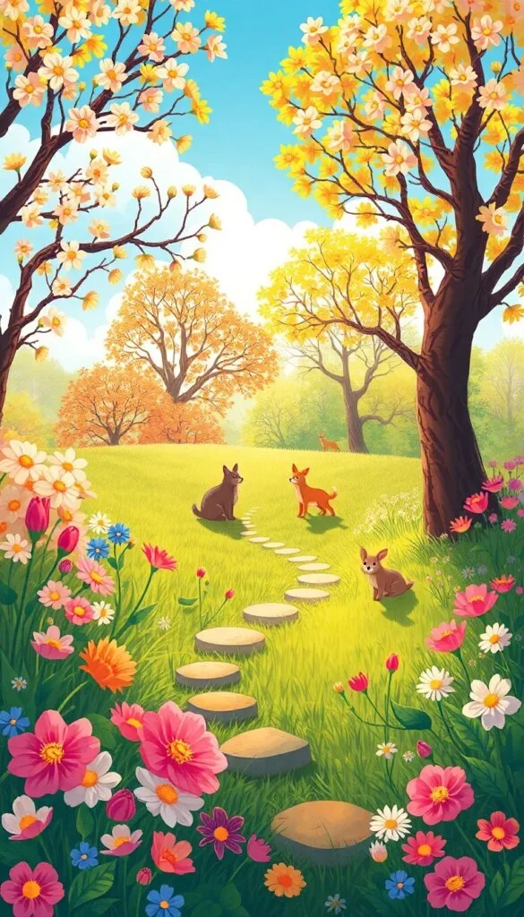 Printemps : Célébration du Renouveau et de la Floraison