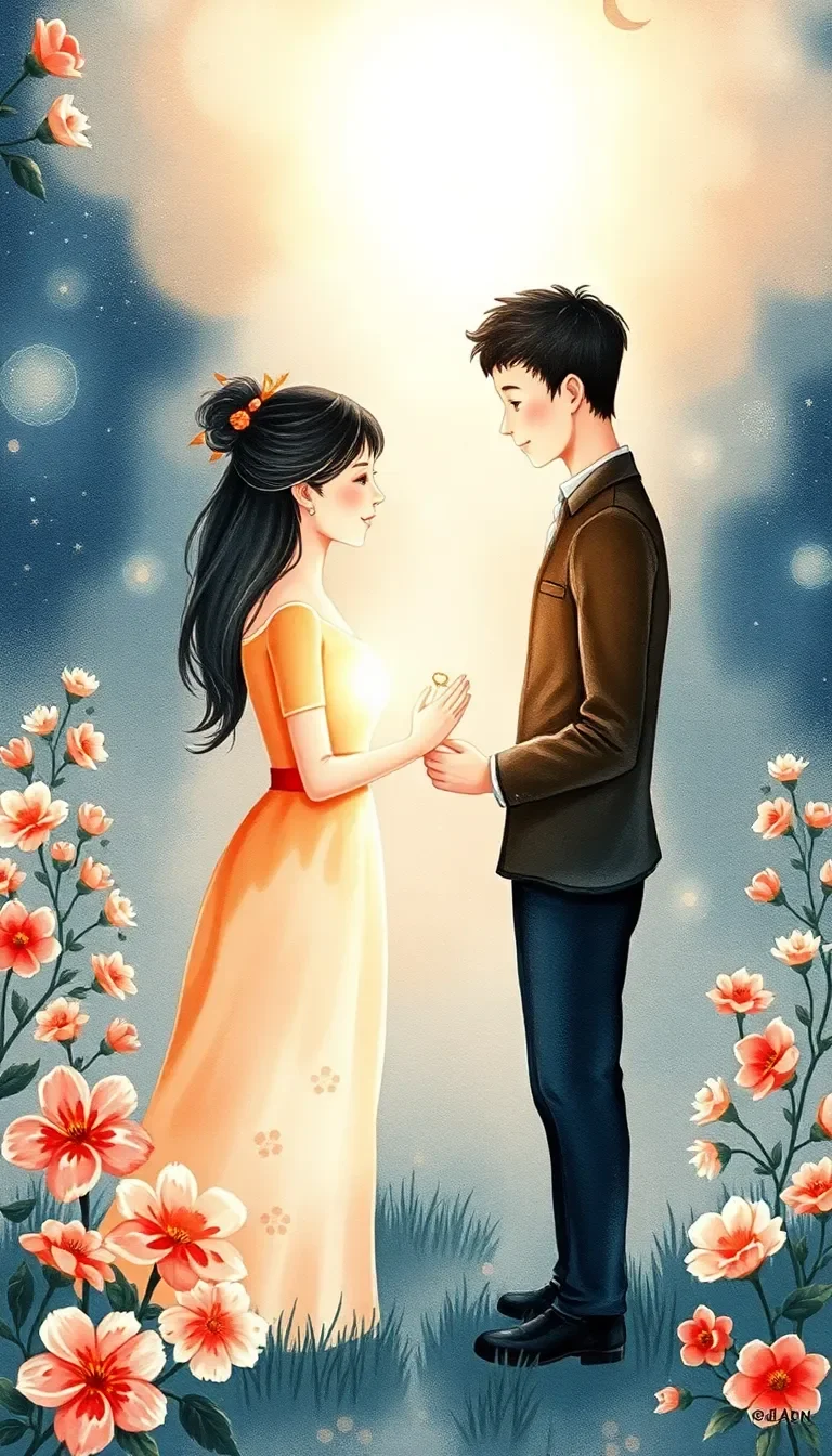 Un Amour Étoilé : Une Demande en Mariage Poétique