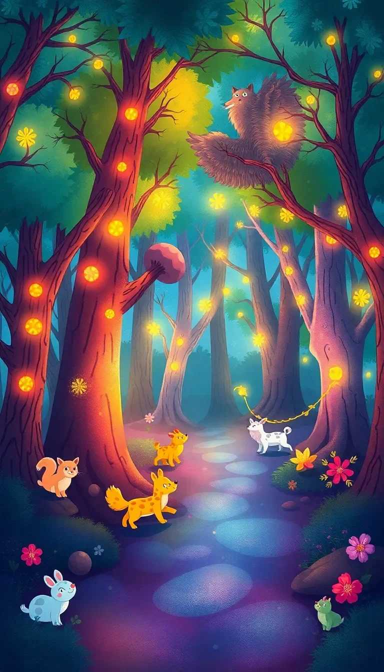 Zoé et la Forêt Lumineuse