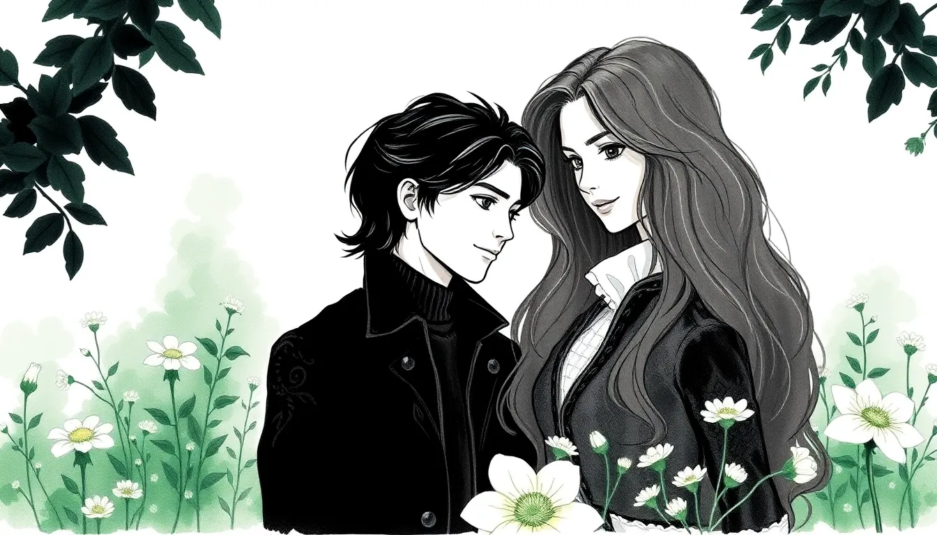 Illustration de La Rencontre au Jardin