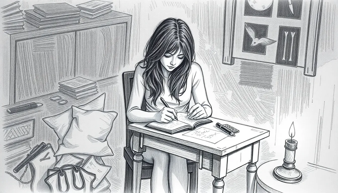 L'Écho de la Solitude : Une Exploration Intérieure 6 Illustration de Douce Rébellion