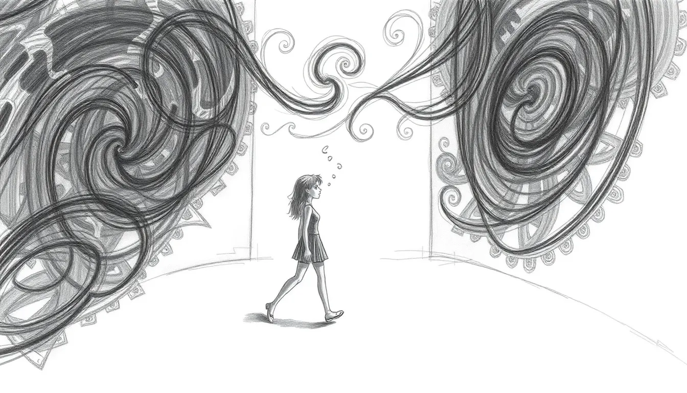 L'Écho de la Solitude : Une Exploration Intérieure 7 Illustration de Au Coeur de l'Absolu