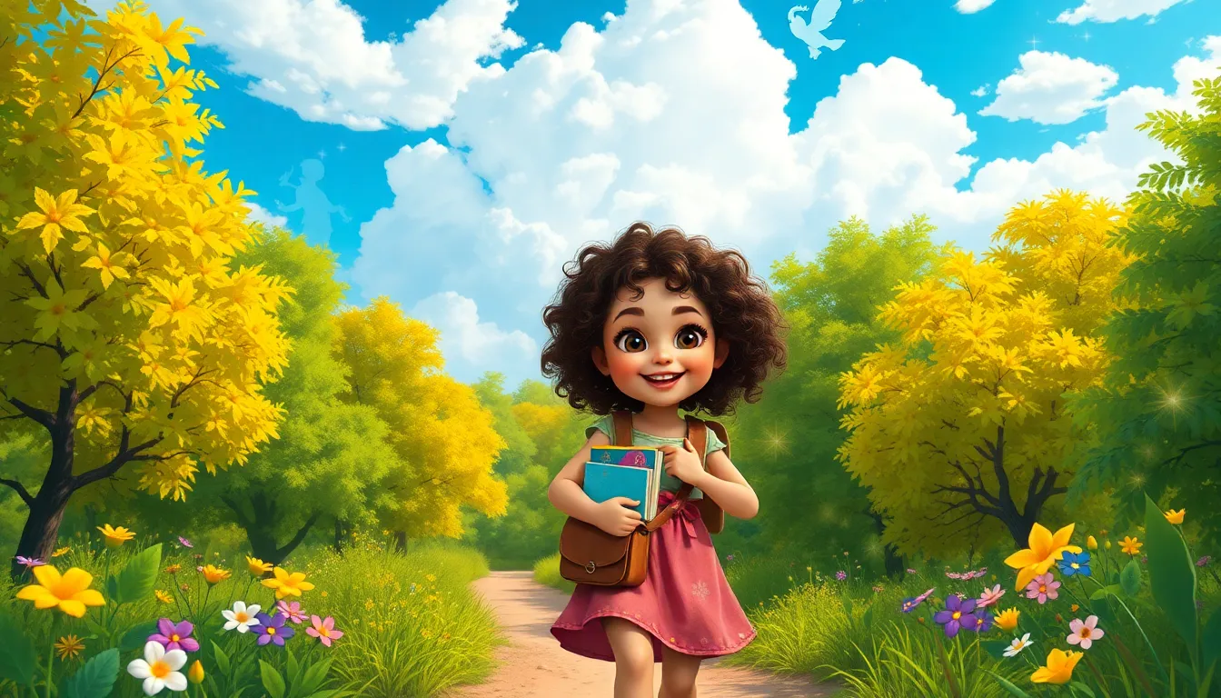 Lila et le Château des Ombres 9 Illustration du Retour à la Maison