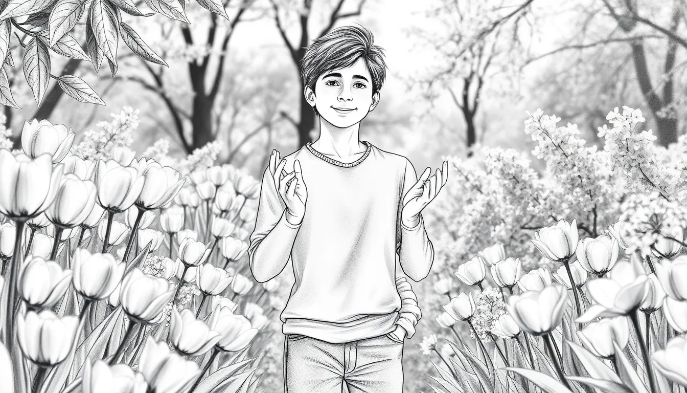 Printemps de Renouveau: Une Histoire Éveillée 11 Illustration d'un Printemps Éternel